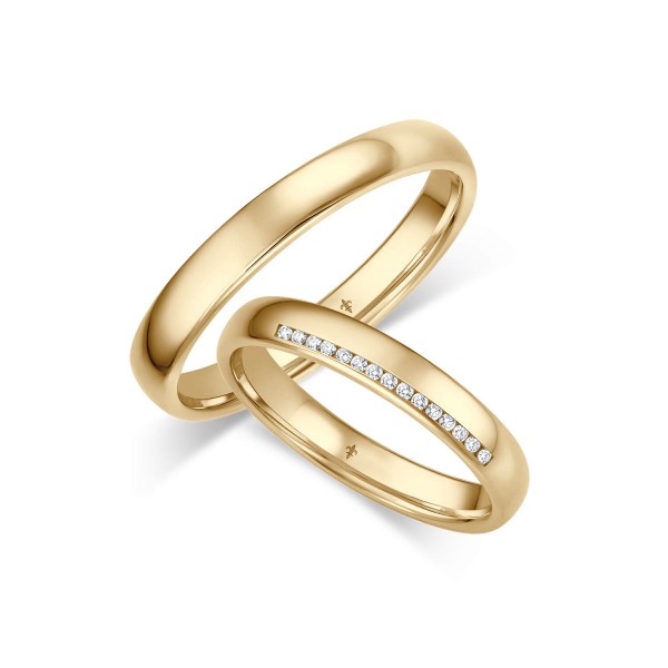 Trauringe Gelbgold