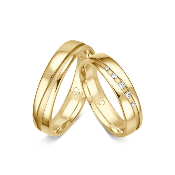 Trauringe Gelbgold